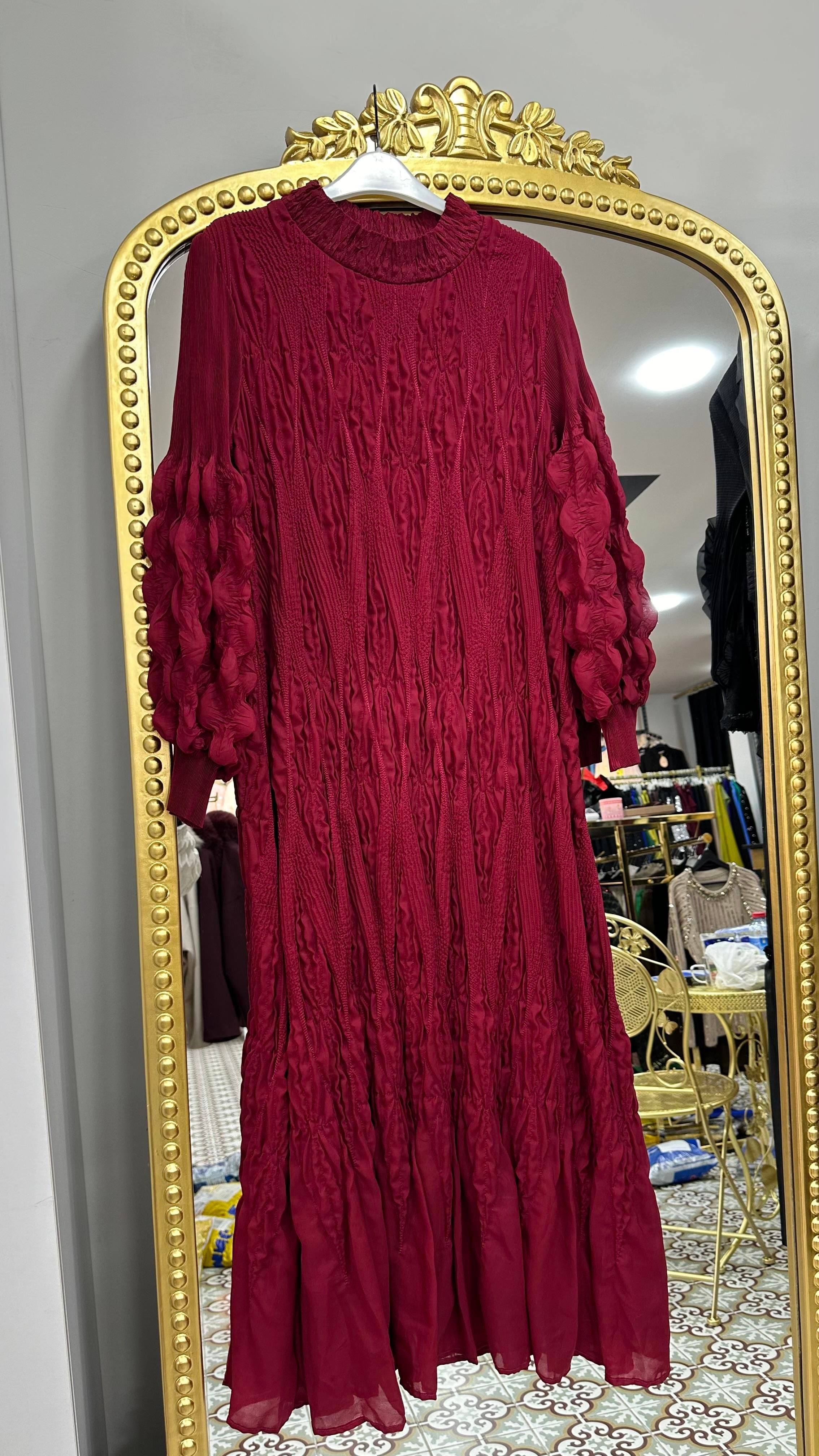BORDO ELBİSE
