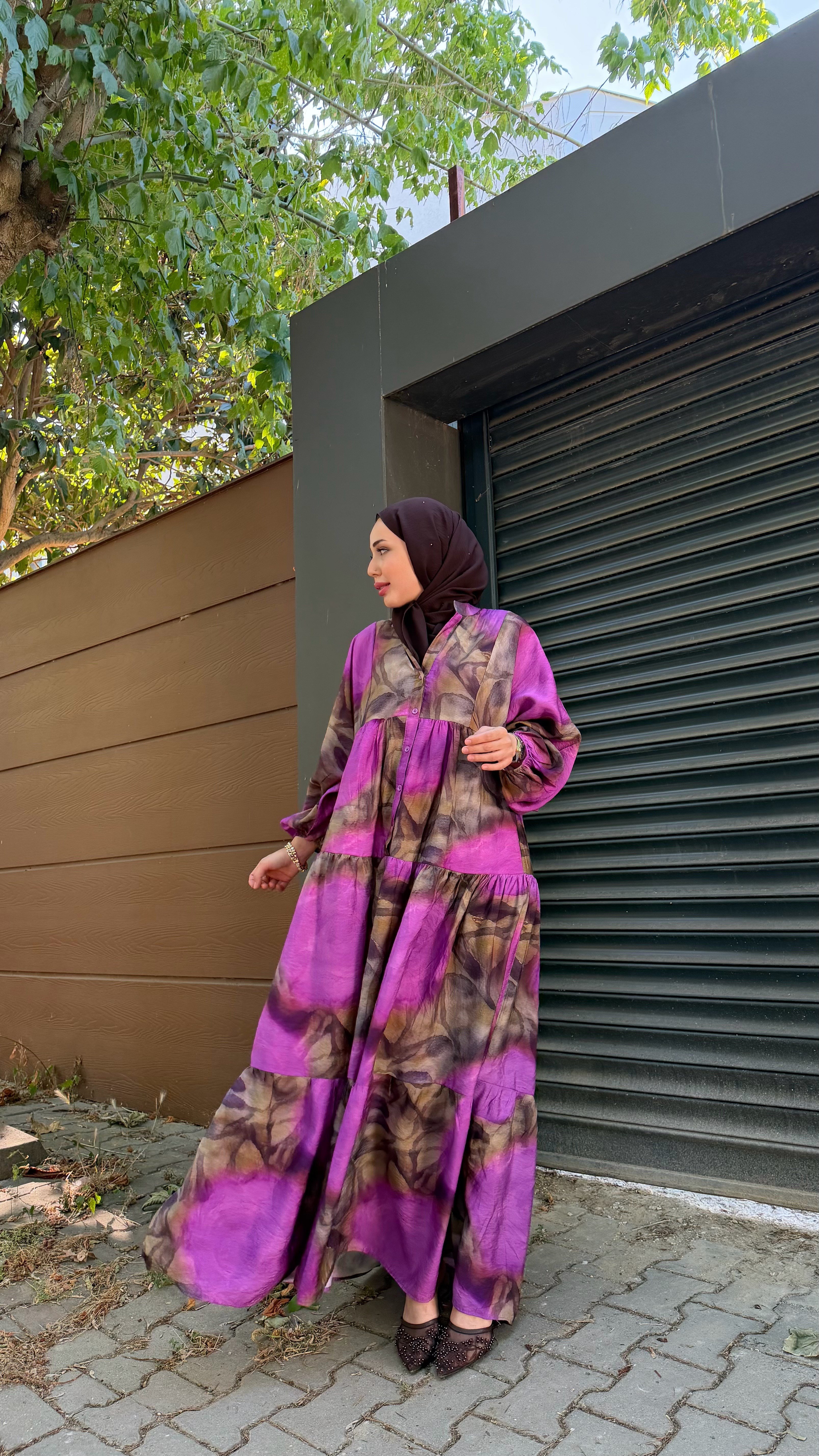 PURPLE ELBİSE