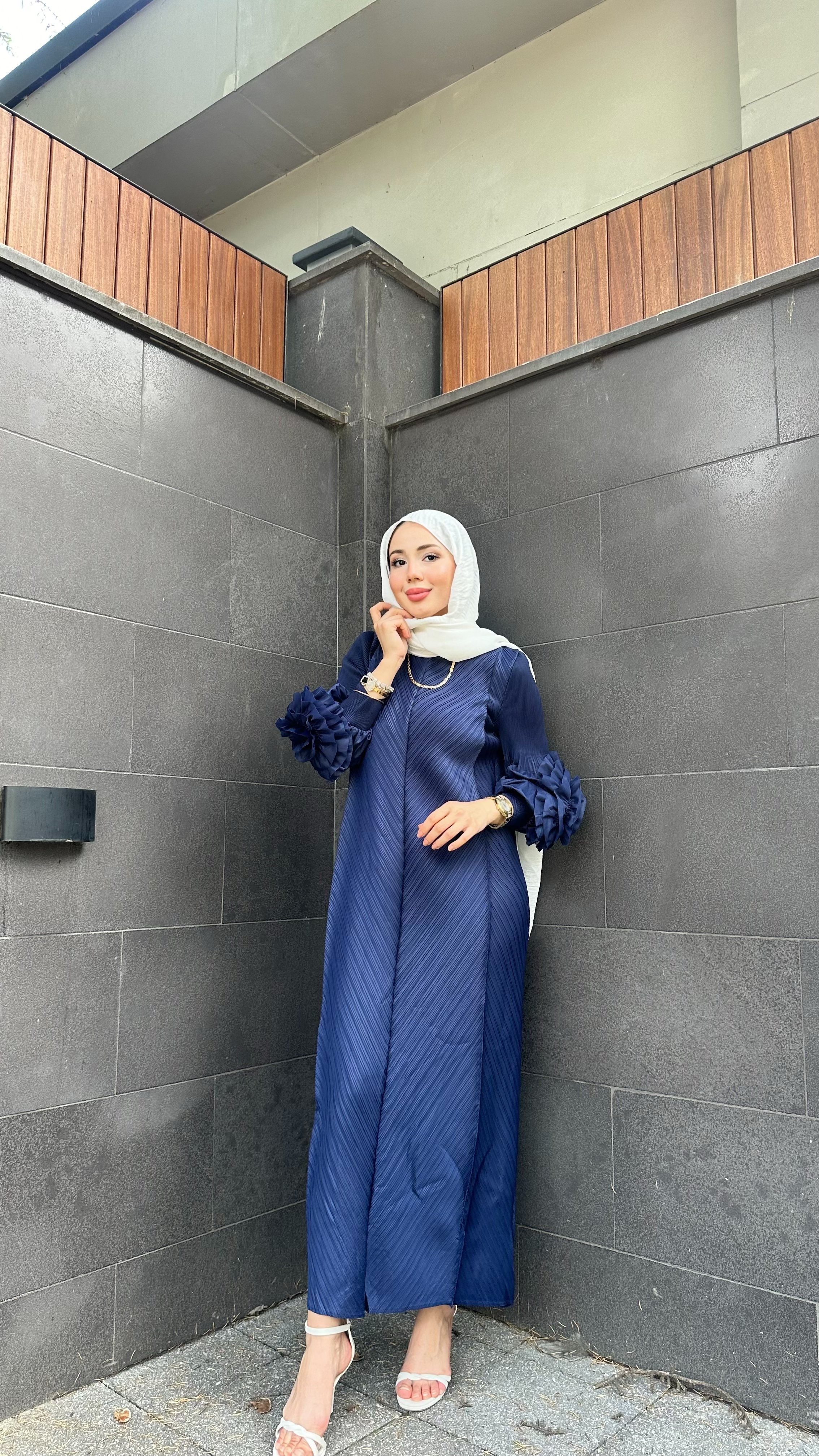 ROSE LACİ ELBİSE