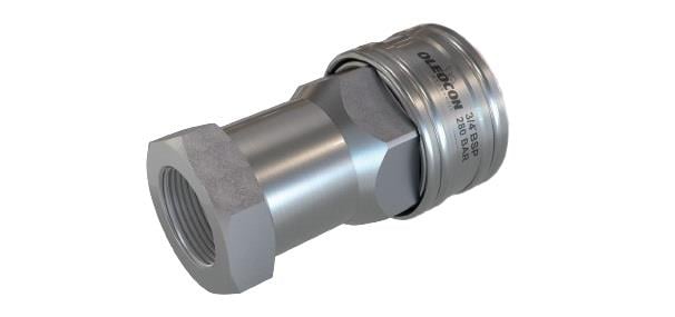 12,5 GÖVDE  1/2 BSP PASLANMAZ HİDROLİK OTOMATİK RAKOR ( DİŞİ )