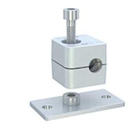 213G0 10MM ALÜMİNYUM MONTAJ DELİKLİ KELEPÇE