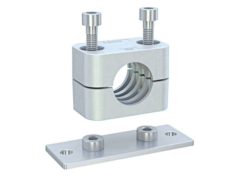 213g5 40mm Alüminyum Montaj Delikli Kelepçe