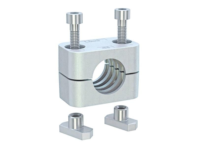 215G7 63,5MM ALÜMİNYUM RAYA UYUMLU KELEPÇE