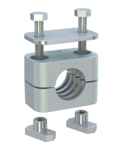 216G4 26,9MM ALÜMİNYUM RAYA UYUMLU ÜSTLÜKLÜ KELEPÇE