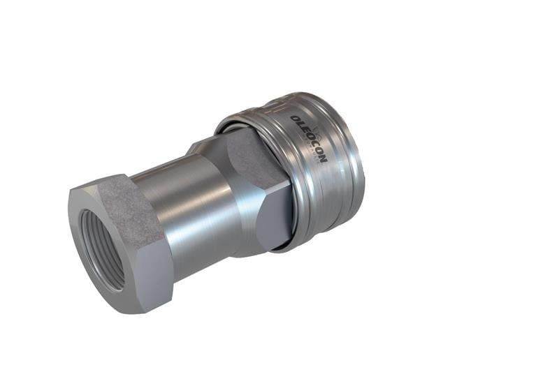 3/8 BSP HİDROLİK VİTON OTOMATİK RAKOR ( DİŞİ )