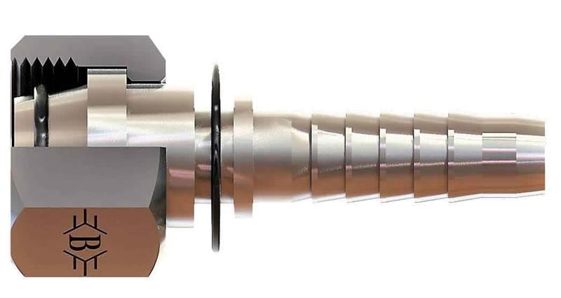 5/16 M16X1,5 8S METRİK SOMUNLU DÜZ O-RİNG RAKOR