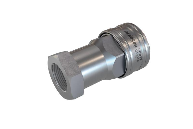 6,3 GÖVDE 1/4 ’’ B TİP  GAZ DİŞ  DİŞİ POPETLİ HIZLI BAĞLANTI QUICK KAPLİN