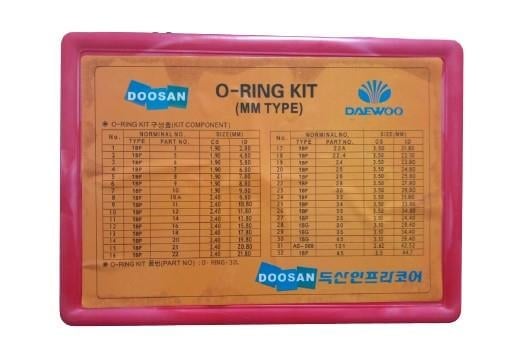 BOX-DOOSAN DAEWOO O-RİNG KİT 90 SHORE-KÜÇÜK