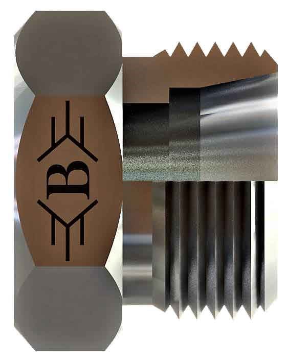 M16x1,5 10l Metrik Erkek Tapa