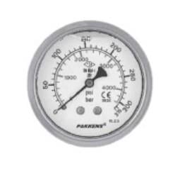 Q63X100 BAR-PSI GLİS PANO TİP MANOMETRE