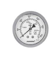 Q63X160 BAR-PSI GLİS PANO TİP MANOMETRE