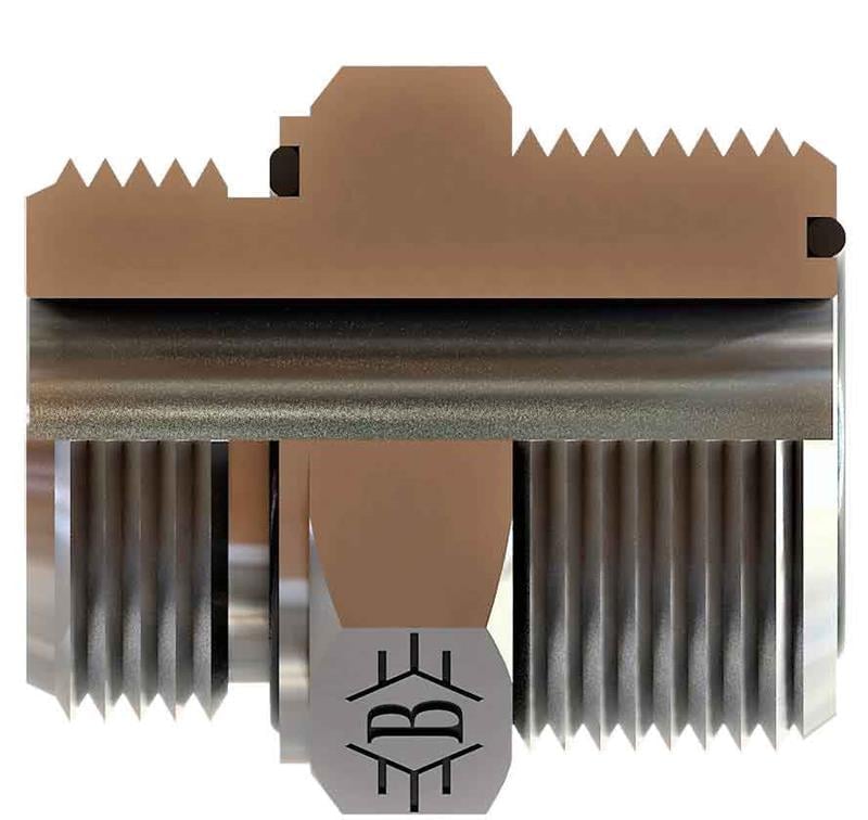 R1/4-19 11/16-16 BSP-ORFS NİPEL
