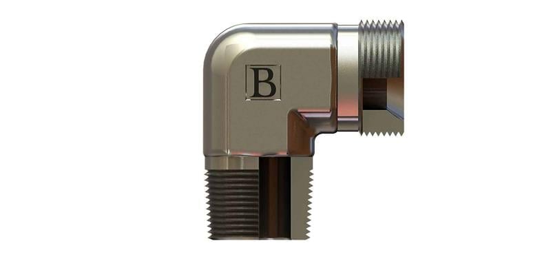 R1/4-19 NPT R1/4-19 NPT-BSP DİRSEK
