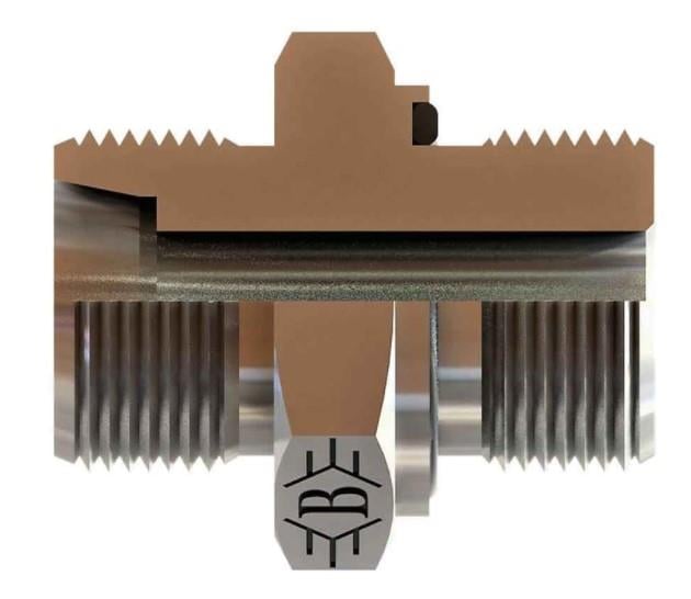 R1/8-28 M18X1,5 12L  BSP BLOK-METRİK 24 NİPEL (  PERFLEXLİ  )