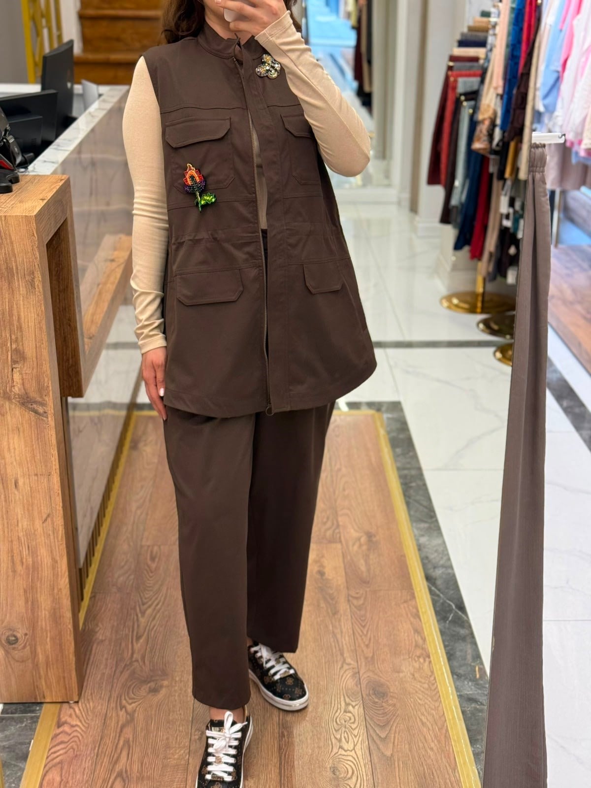 GHİSA- YELEK PANTOLON TAKIM