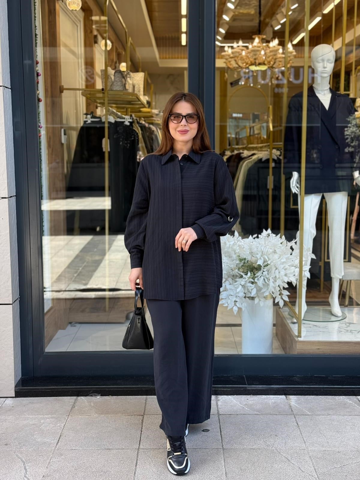 NUSS- TENCEL PANTOLONLU TAKIM