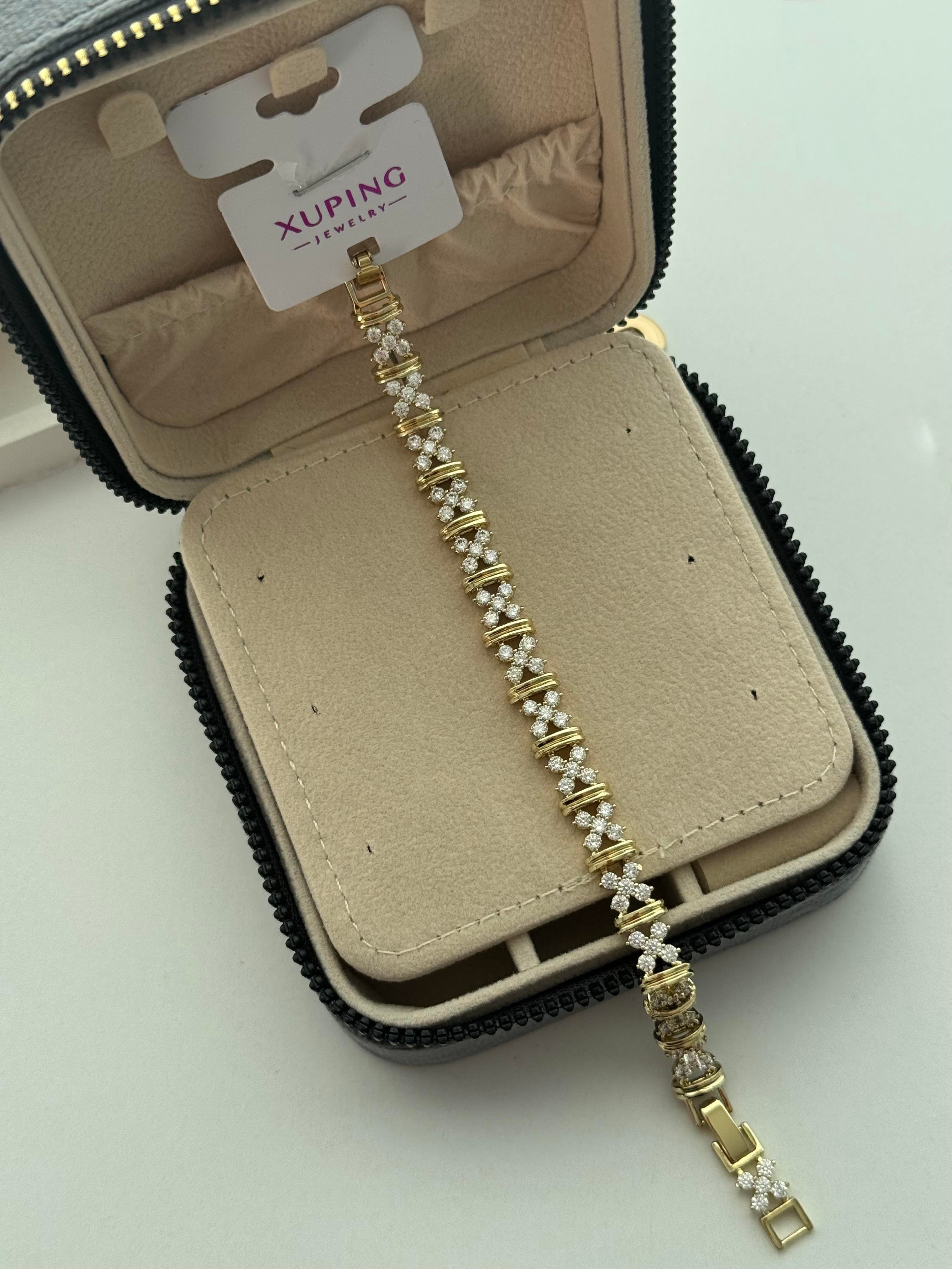 14K XOX KUYUM MODEL BİLEKLİK