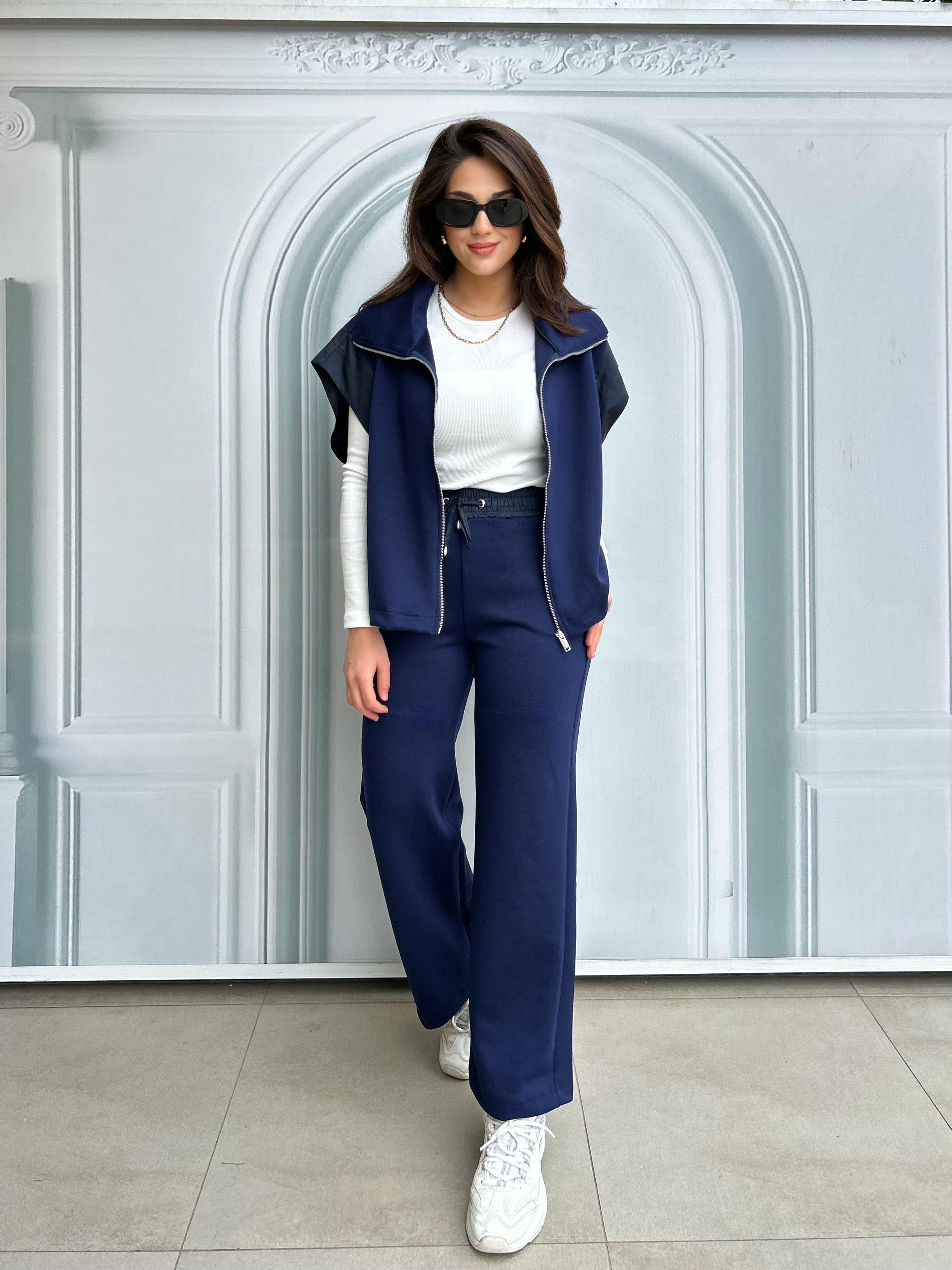 PERA.YELEKLİ.TAKIM.LACİVERT