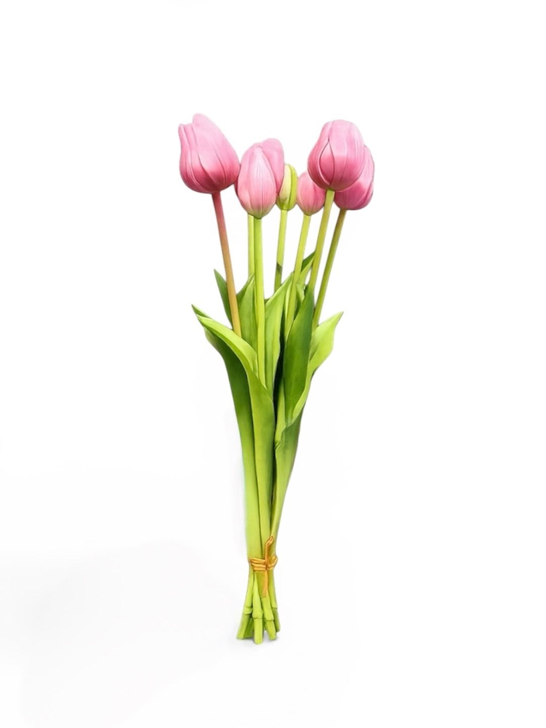 Beyaz Islak Lale 47cm