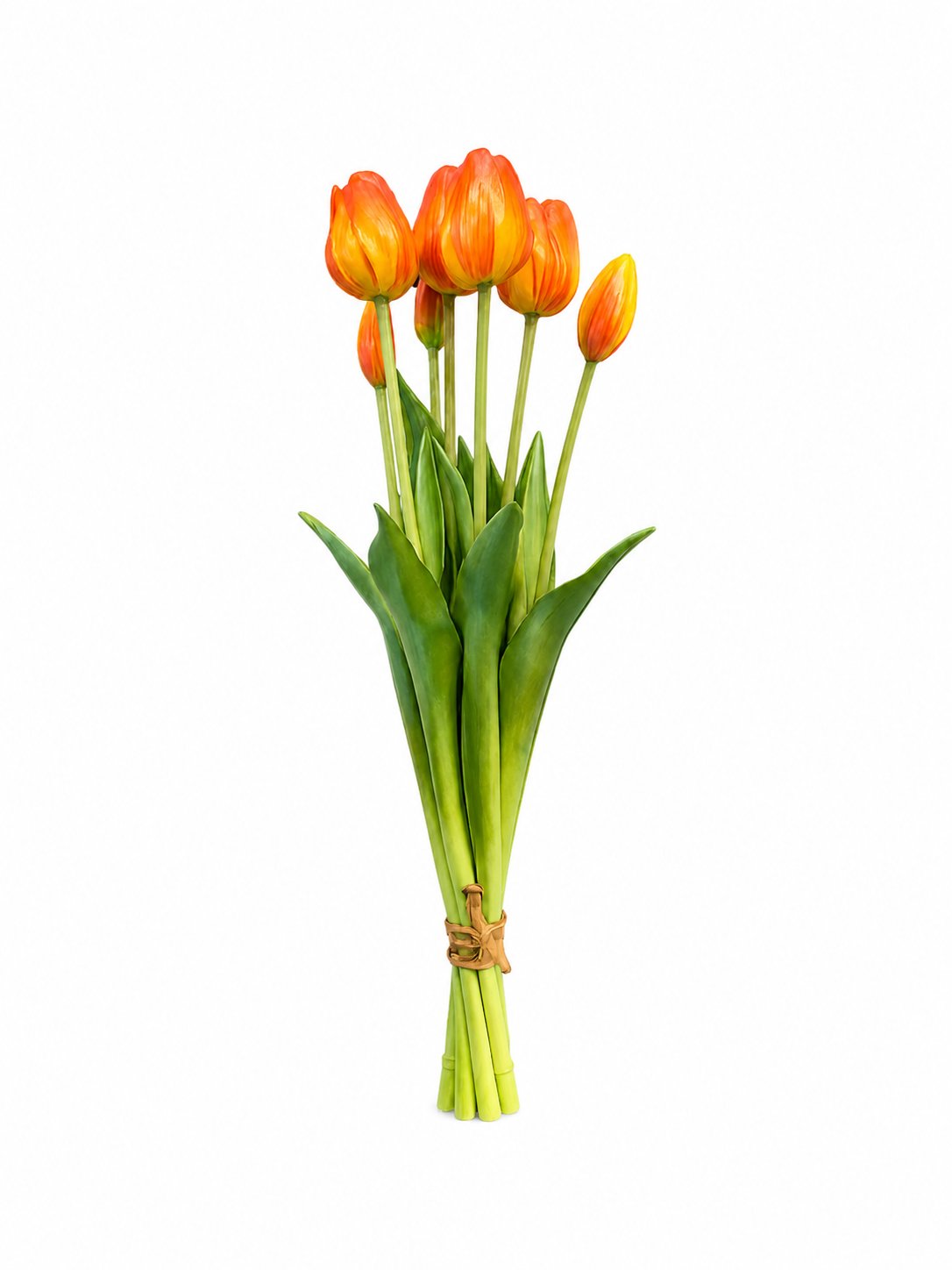 Turuncu Islak Lale 47cm