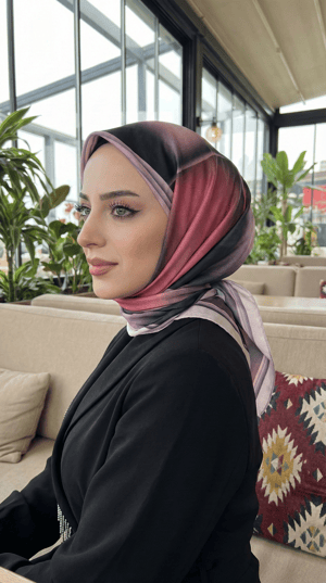 Desenli Soft Eşarp - 028