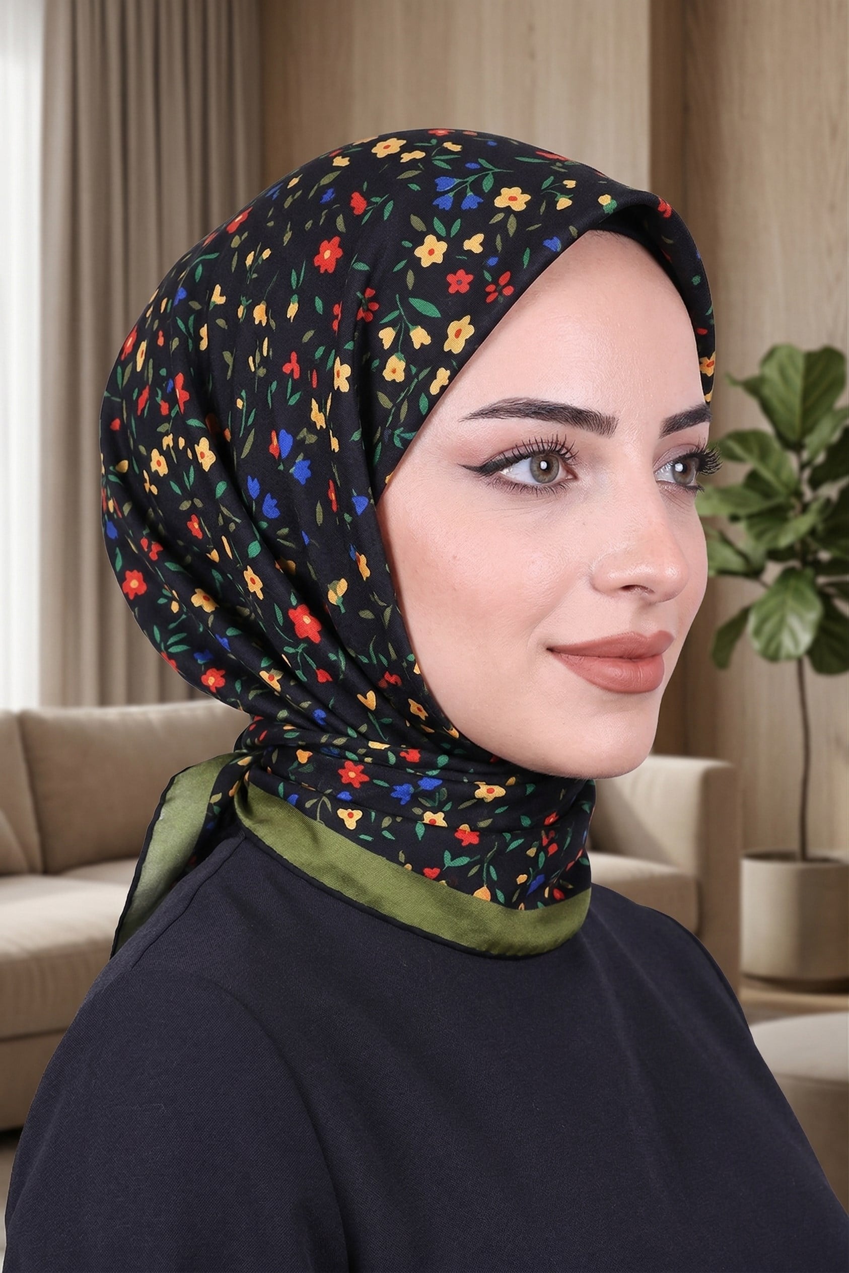 Desenli Soft Eşarp - 052