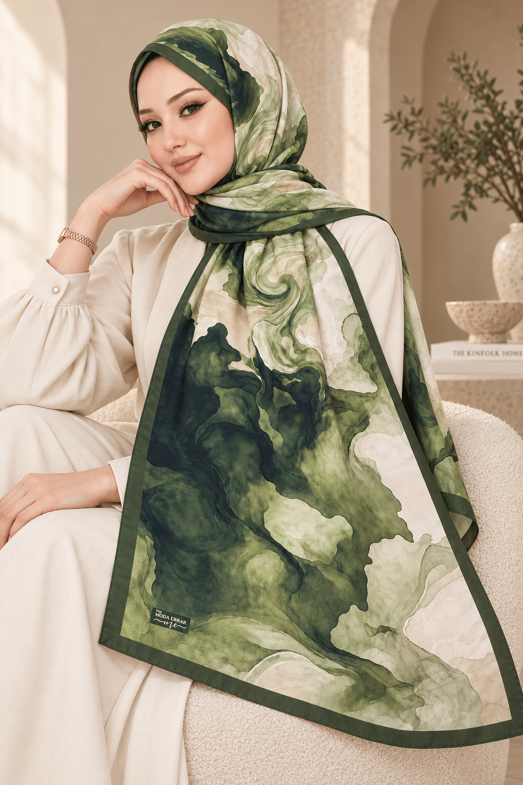 Desenli Soft Şal - 073