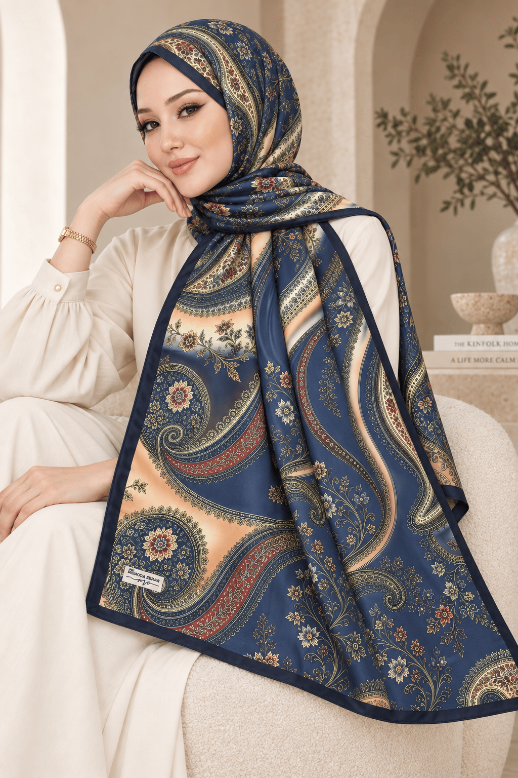 Desenli Soft Şal - 080