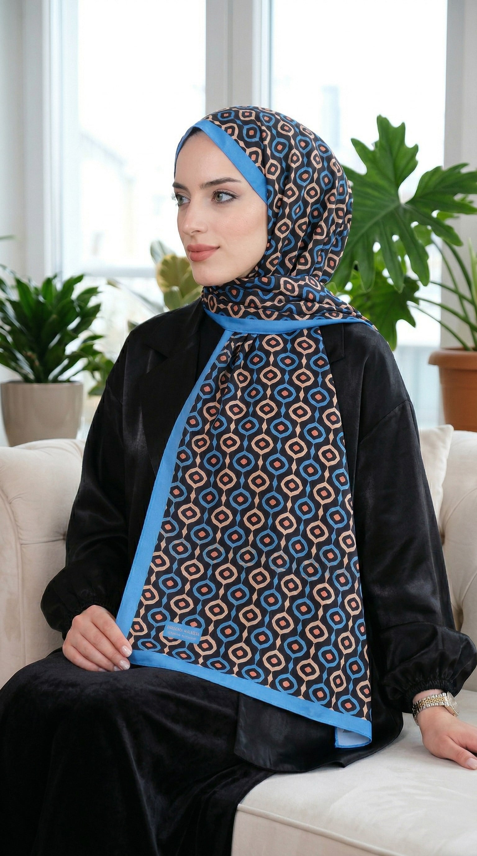 Desenli Soft Şal - 080