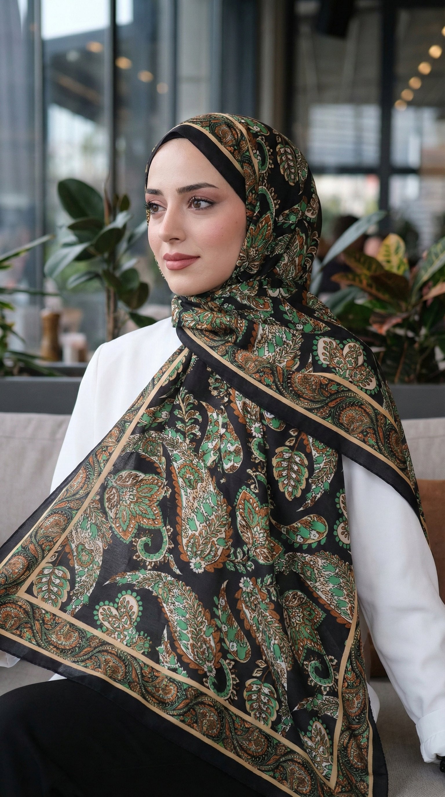 Desenli Soft Şal - 099