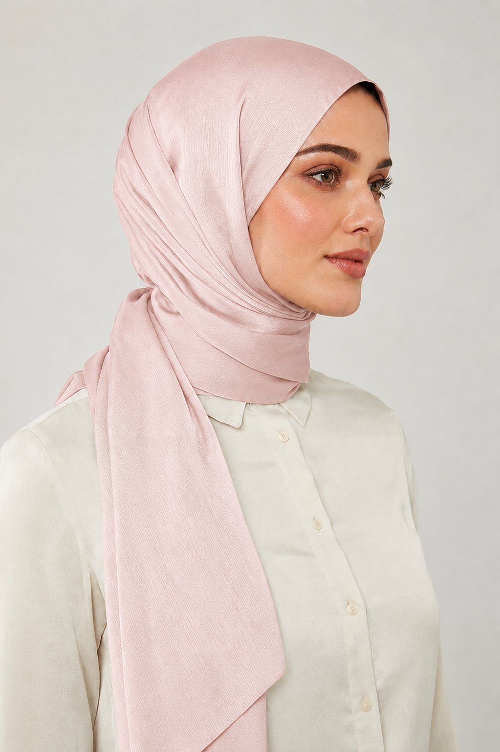 Pudra Pembe Janjan Şal - 046