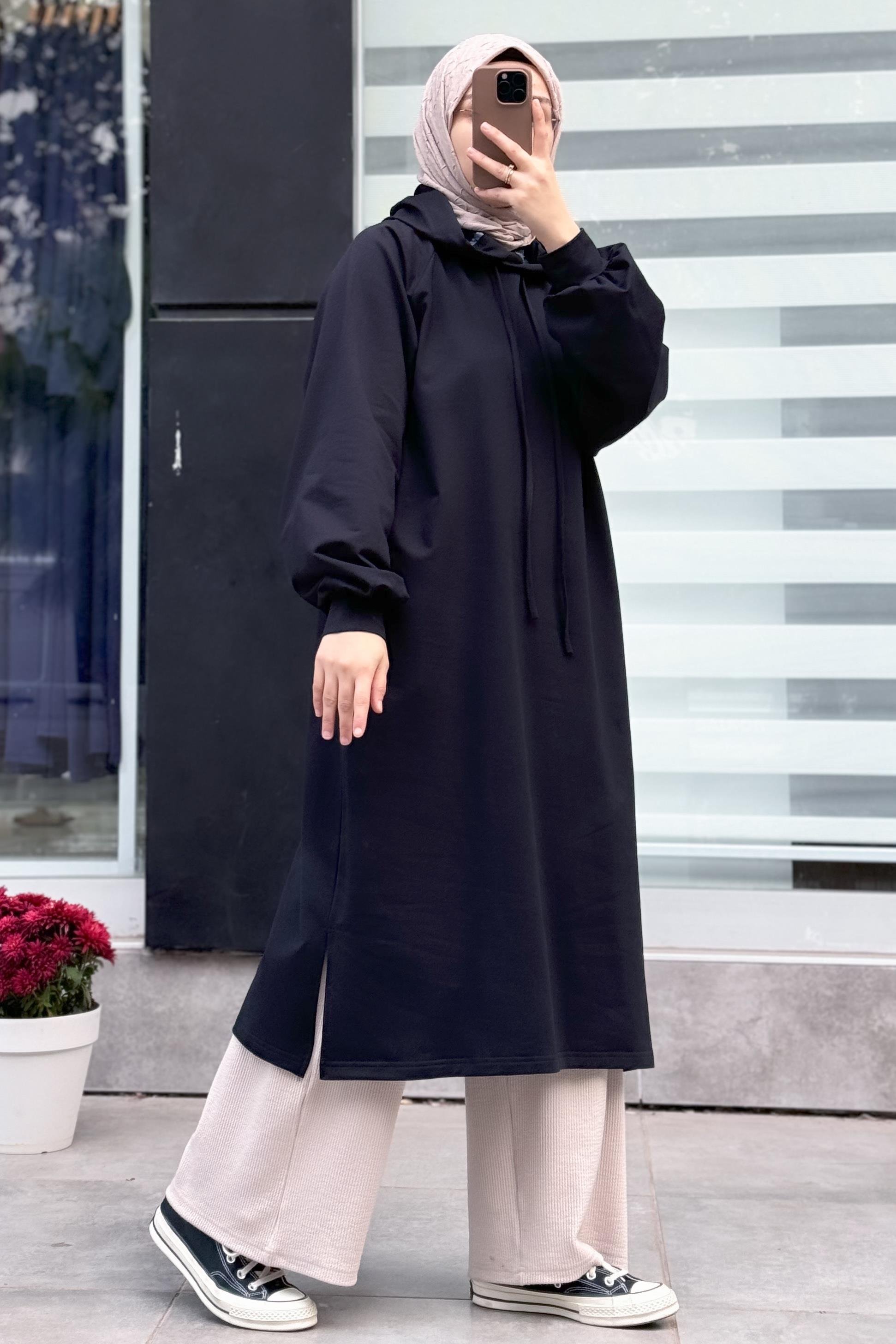 ANDE TESETTÜR, Classic Tunik, Classic Tunik- Siyah