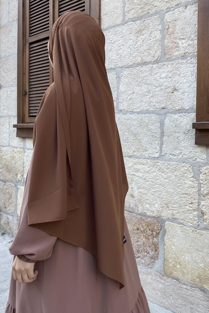 Ande Tesettür, M. İpeği Şal, M. İpeği Şal-Açık kahve