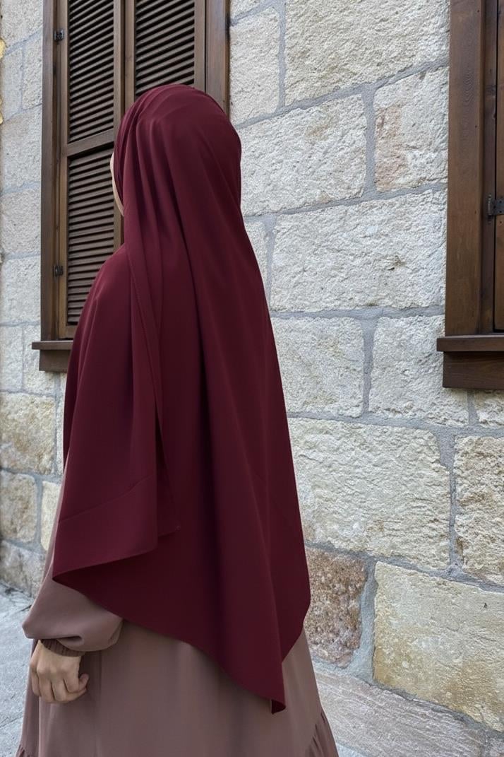 Ande Tesettür, M. İpeği Şal, M. İpeği Şal-Bordo