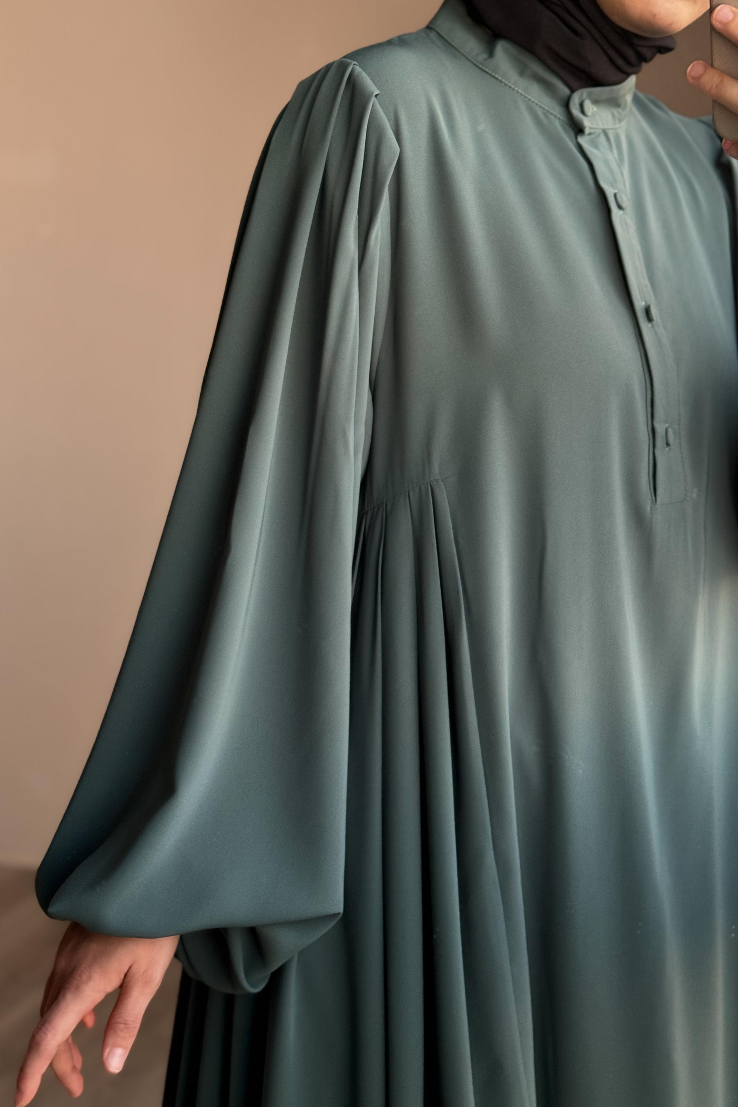 Ande Tesettür, Sofia Elbise, Sofia Elbise - Mint yeşil