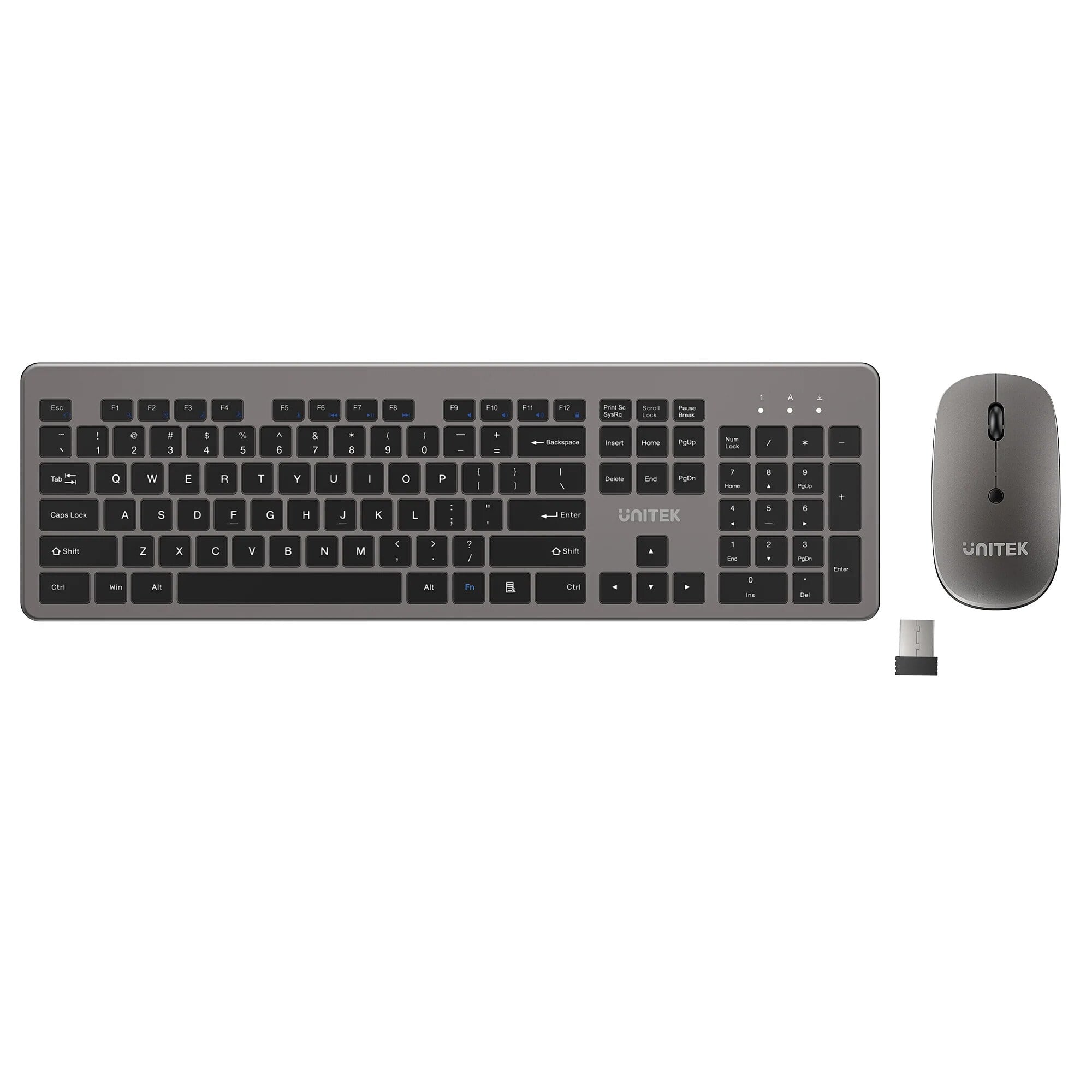 UNITEK SLIMDUO 2.4GHZ KLAVYE SETI (T054AGY01-US)