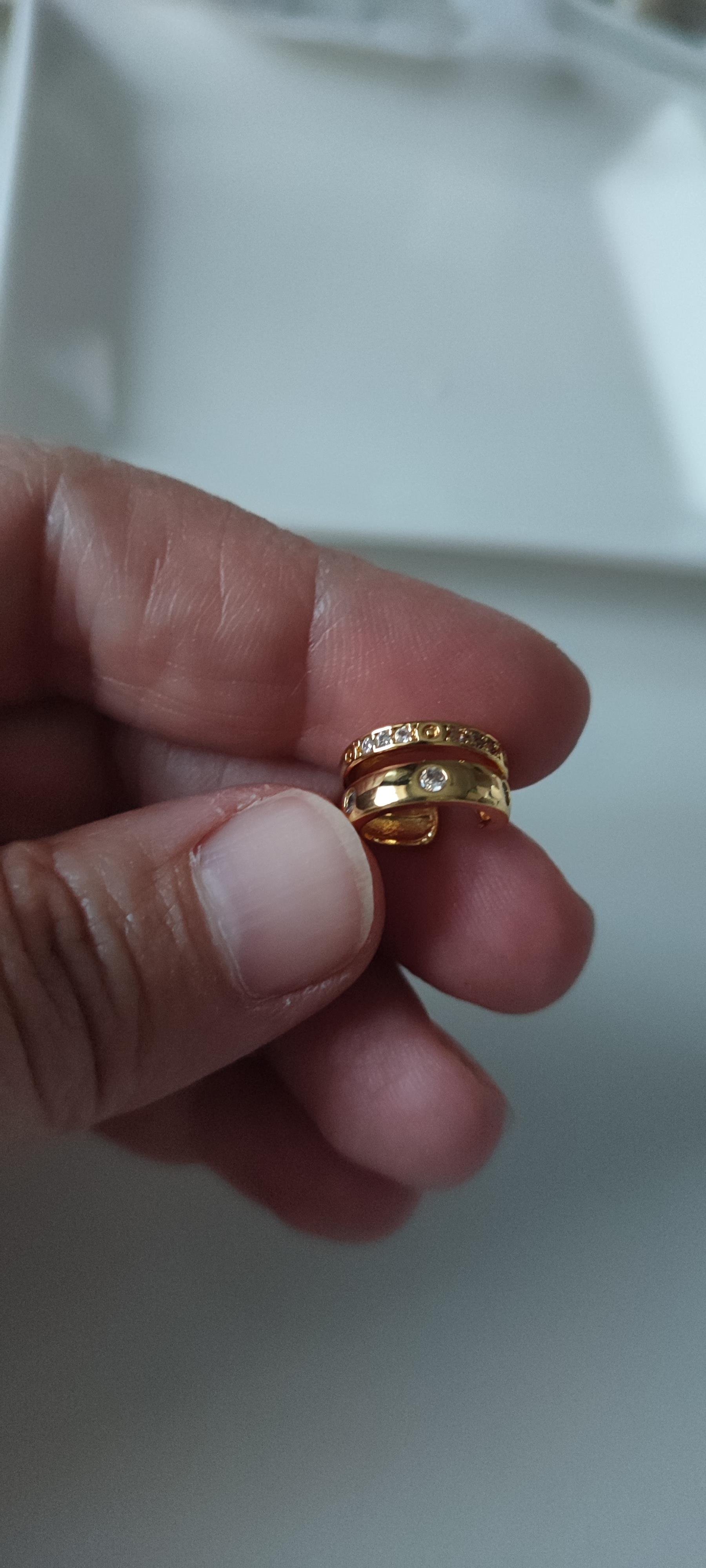 GOLD İKİLİ MİNİMAL EARCUF 