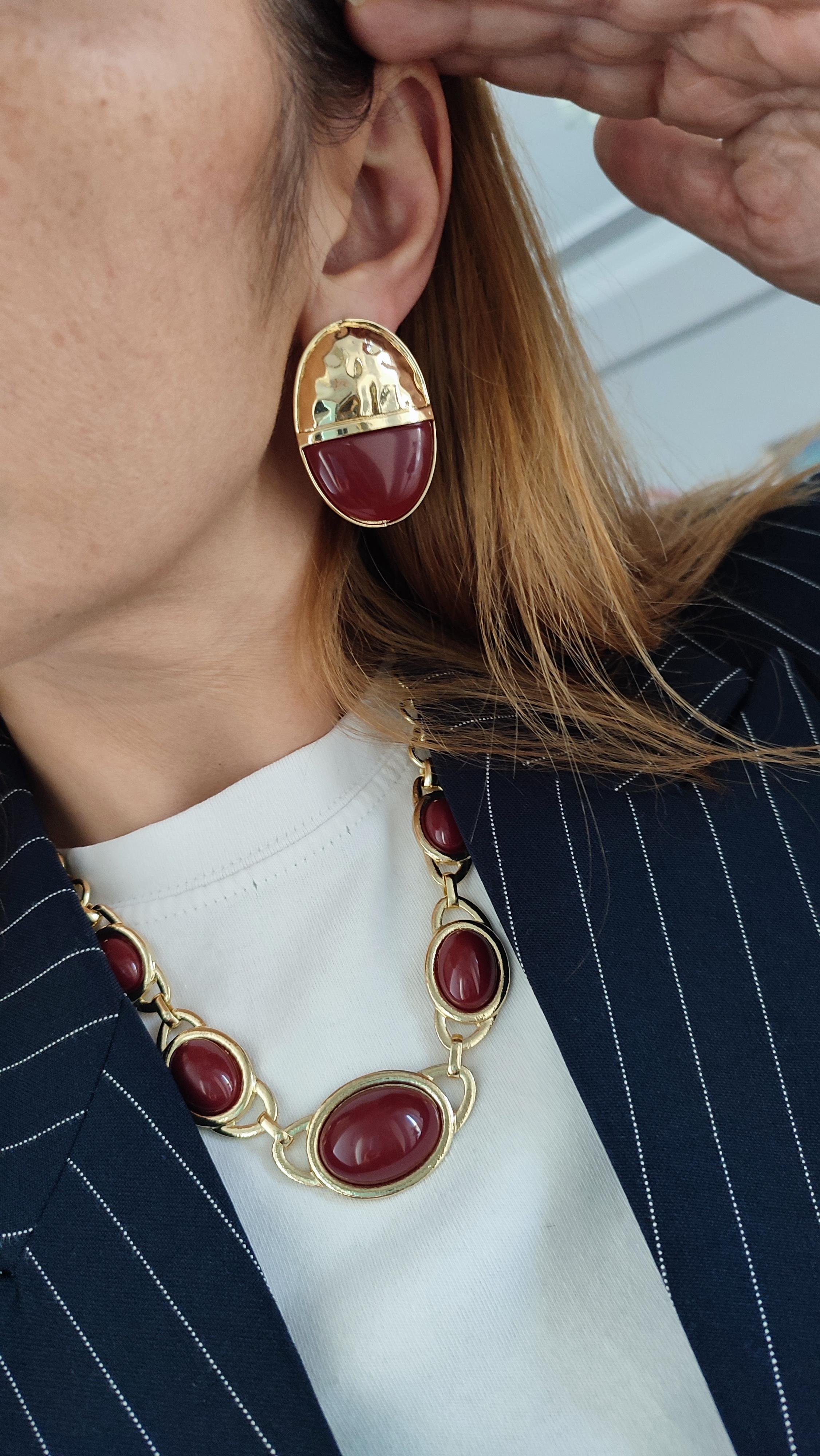 MARKA MODEL BORDO KOLYE 