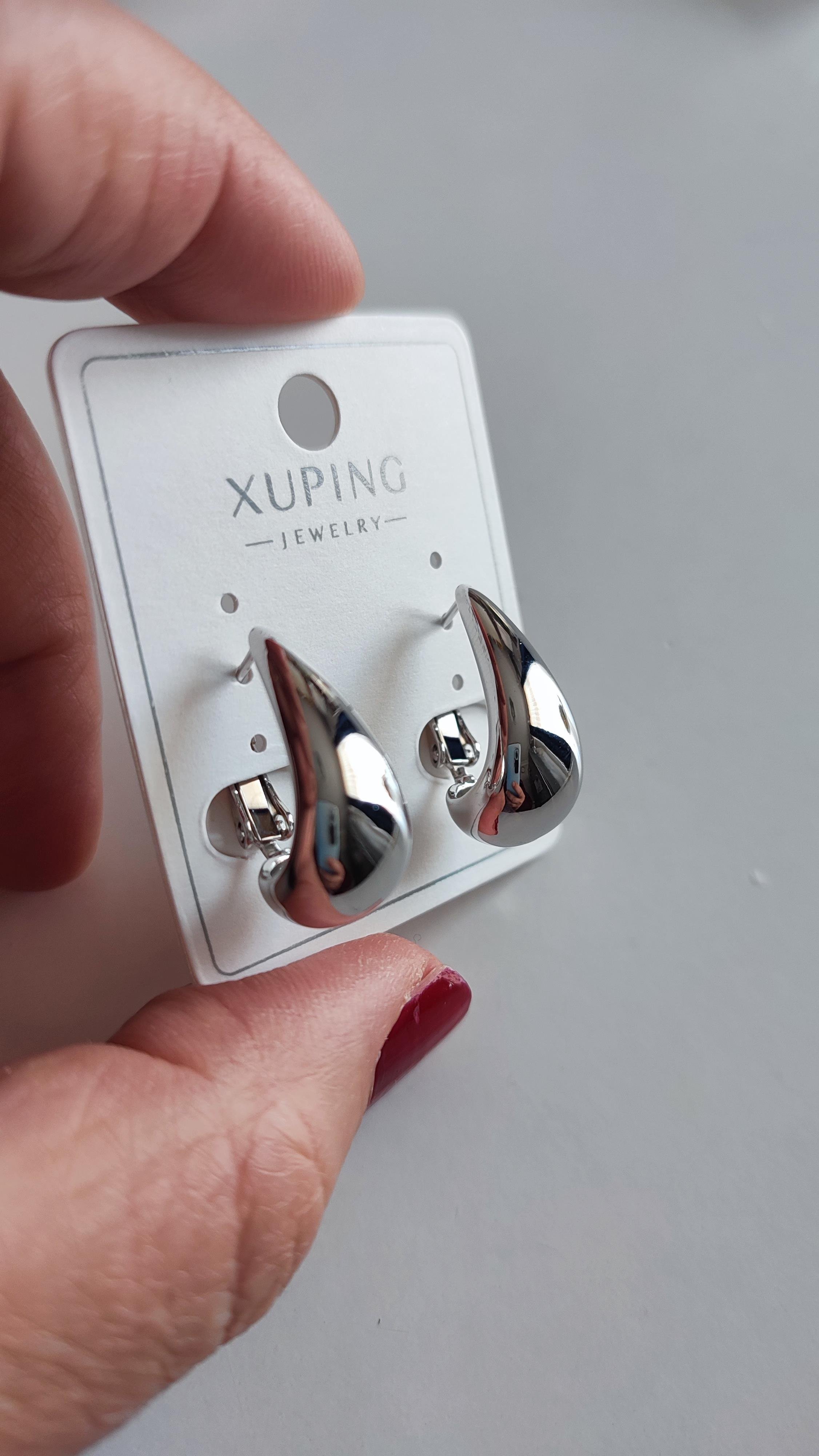 XP SİLVER DAMLA MODEL KÜPE 