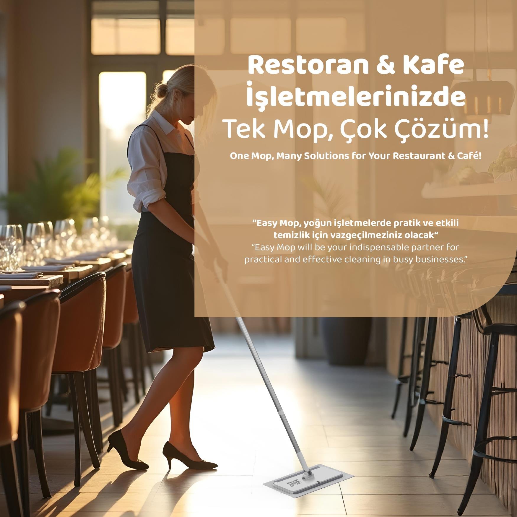 Fibril Easy Mop Pratik Temizlik Sistemi