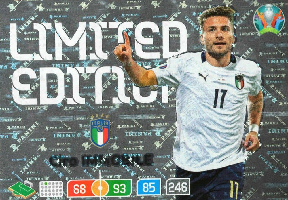 Panini Adrenalyn XL Euro 2020 Futbol Kartları Limited Edition Ciro Immobile