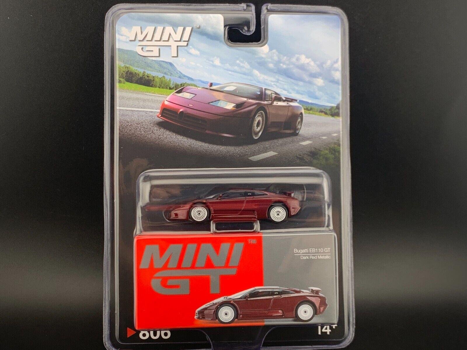  Bugatti EB110 GT Dark Red Metallic - Blister
