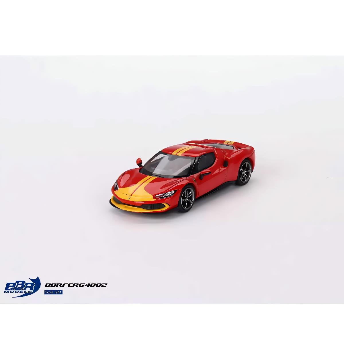 1/64 Ferrari 296 GTB Assetto Fiorano Rosso Corsa 