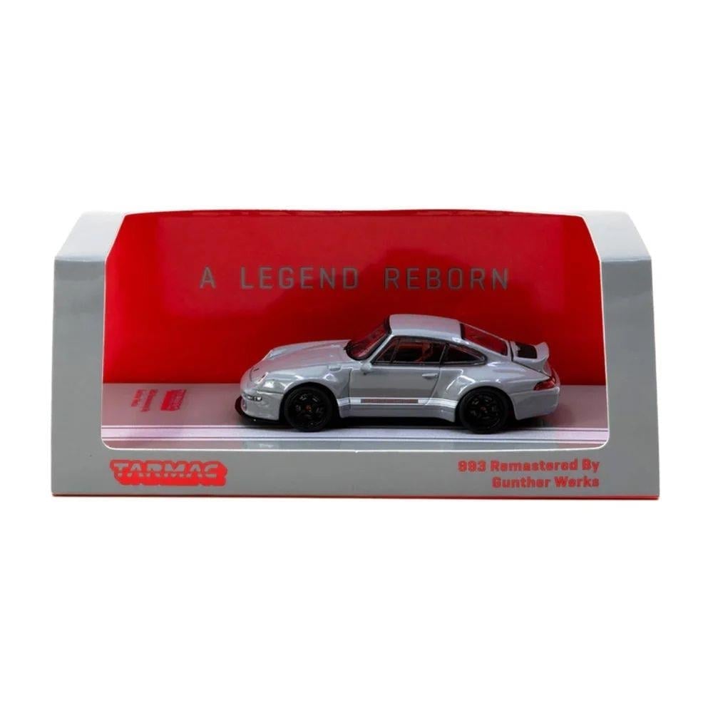 1/64 GW 993 Remastered By Gunther Werks Grey Diecast Scale Model Car