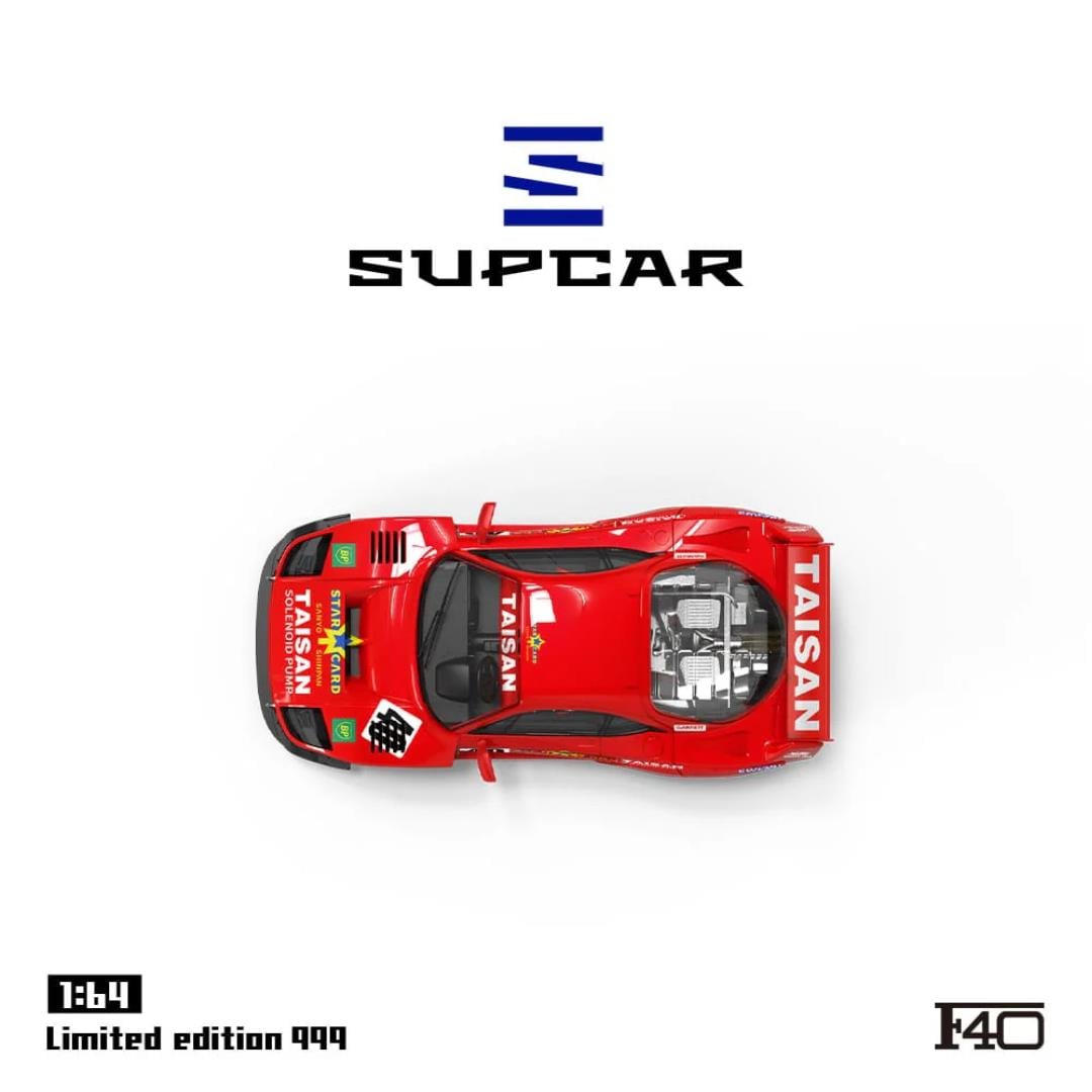1/64 SupCar Ferrari F40 Taisan Red