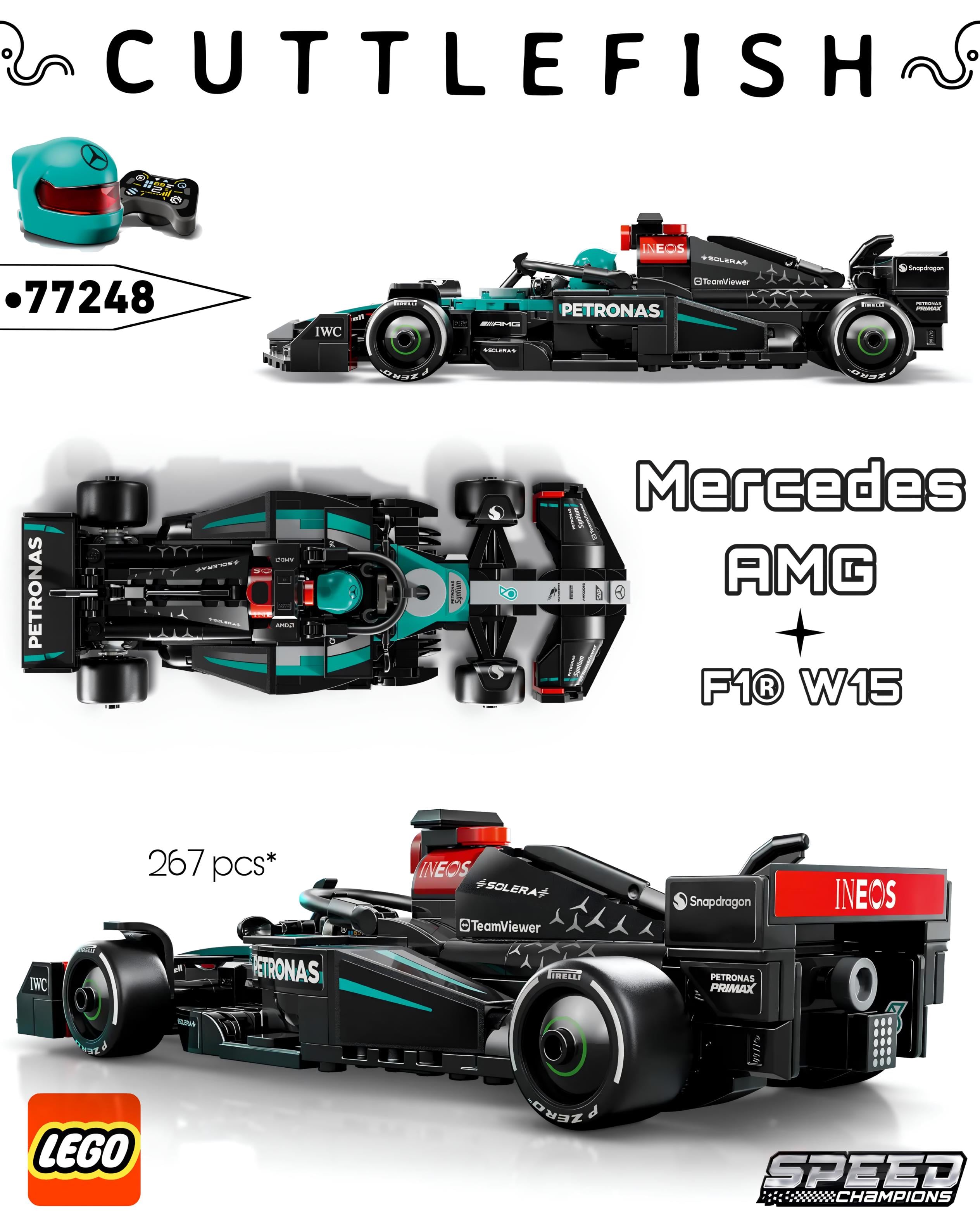 77244 LEGO® Speed Champions Mercedes-AMG F1® W15 Yarış Arabası