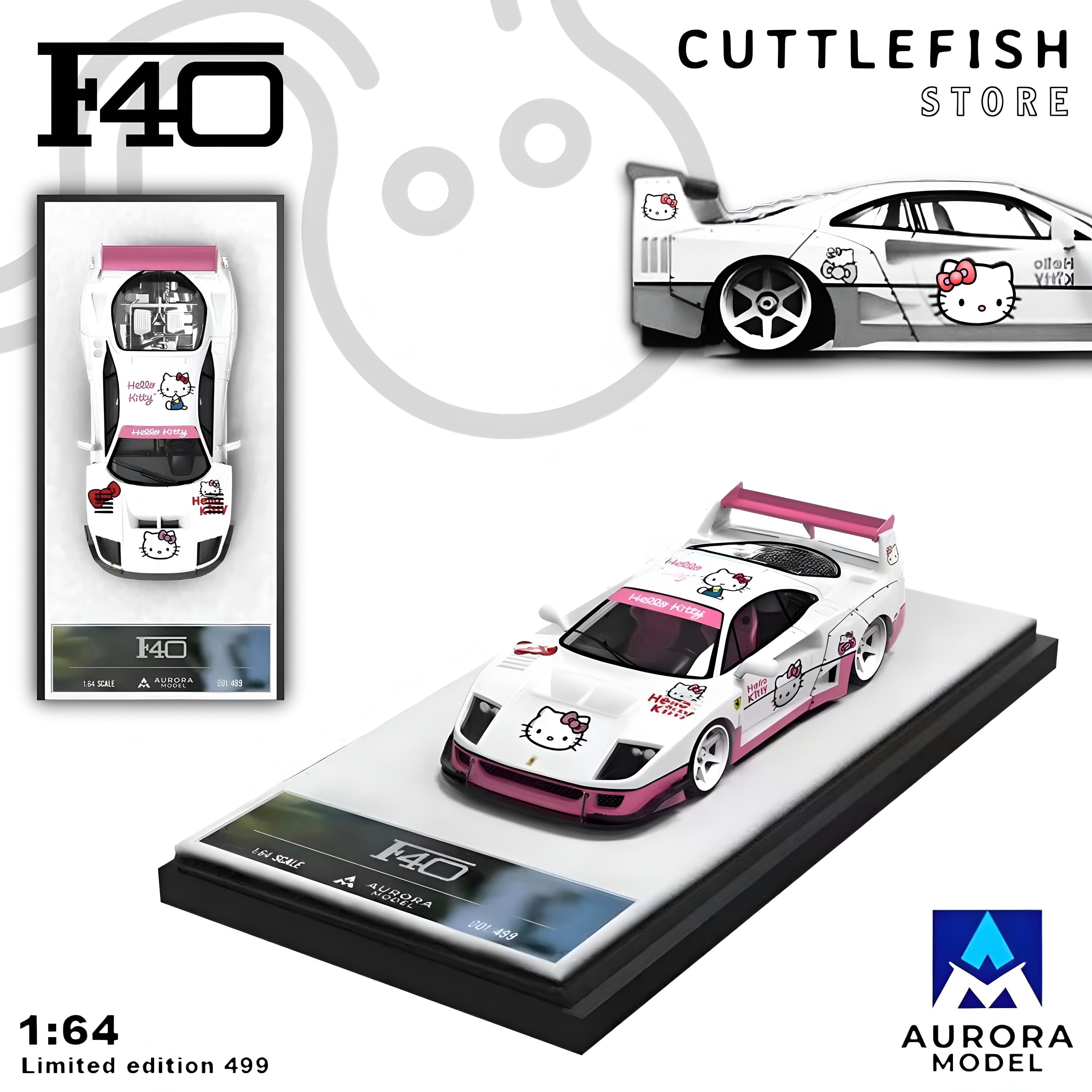Aurora Model 1:64 Ferrari F40