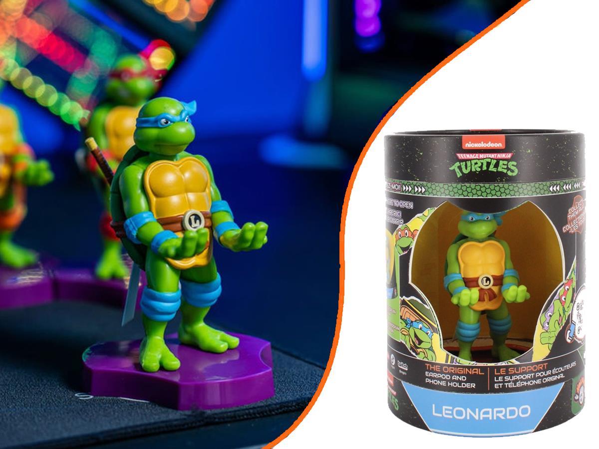 Cable Guys Holdem Ninja Kaplumbağalar TMNT Leonardo Heykel 10,5 Cm -Mini Tutucu
