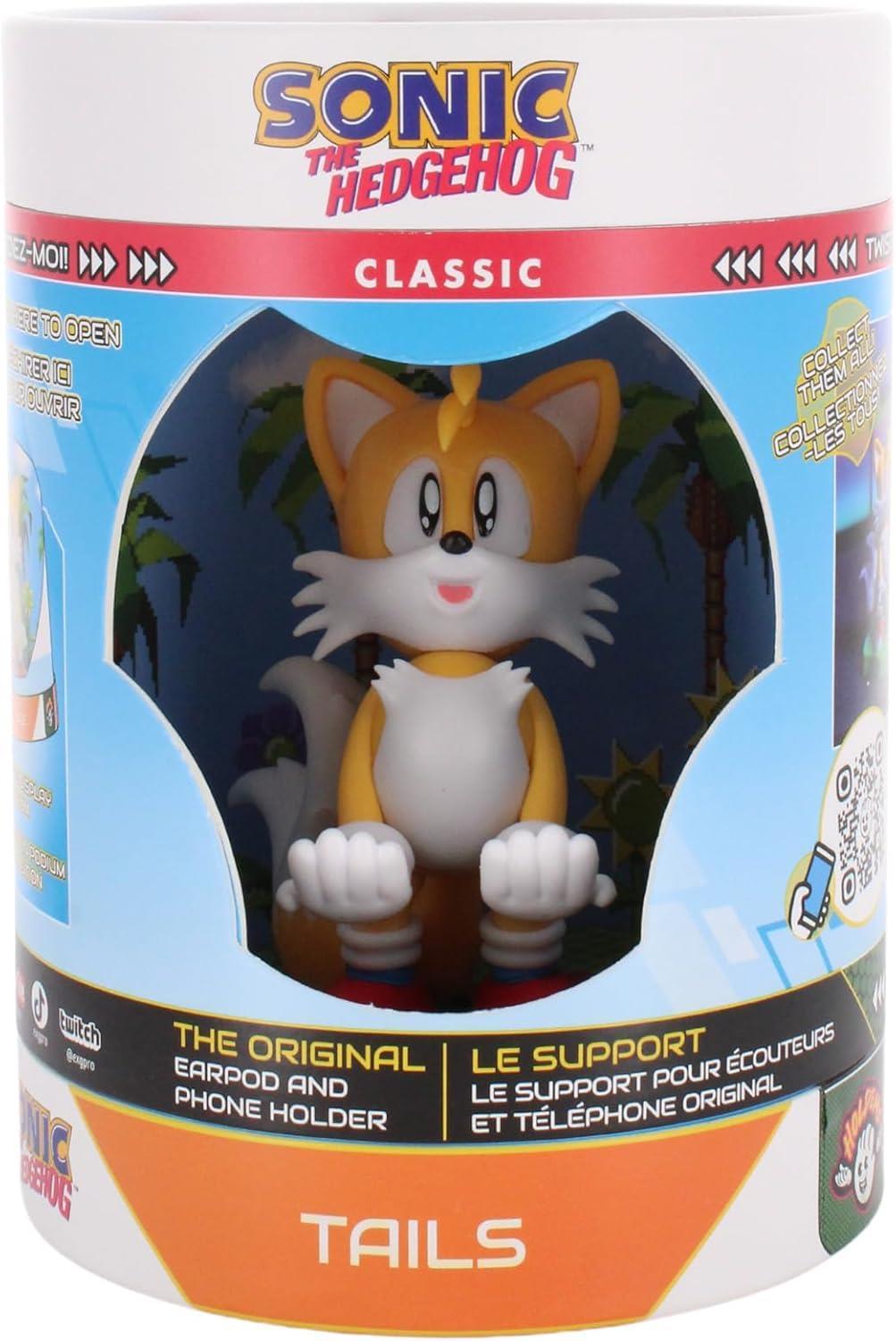 Cable Guys Holdem SEGA Sonic Tails Airpod Tutucu Figür 10,5 Cm