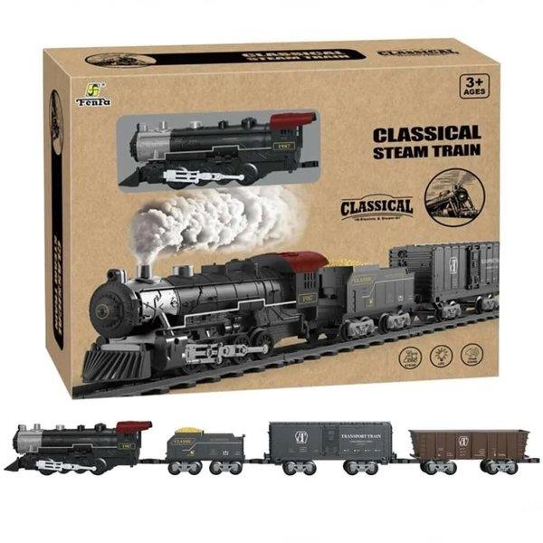 Classical Steam Kumandalı Pilli Tren Seti 29 Parça